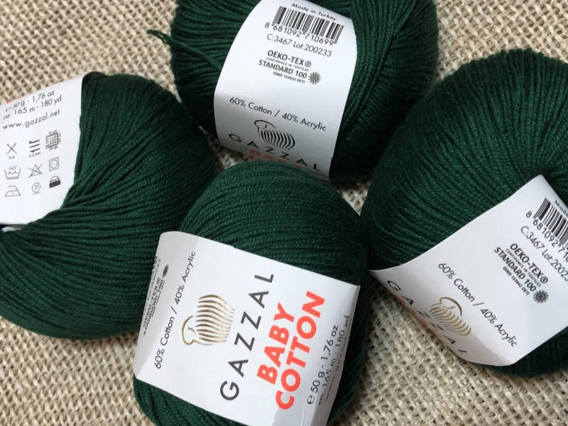 

Пряжа Baby cotton-3467