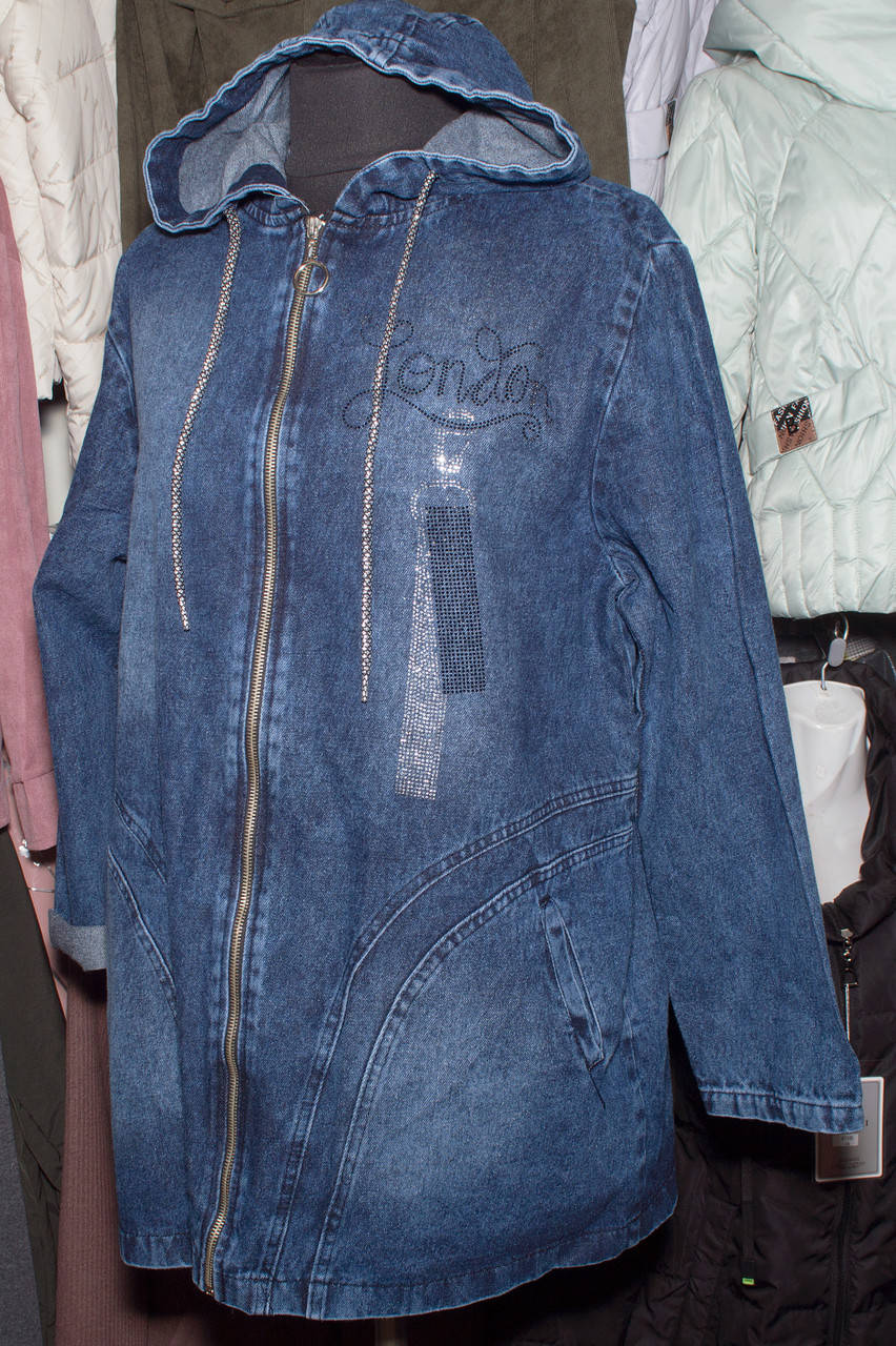 

Джинсовий кардиган великого розміру батал Туреччина 54,56,58,60 56, Джинс