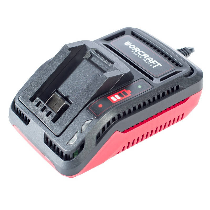 

Зарядное устройство Worcraft CLC-20V-2.4, 60 Вт, 21 В, ток заряда 2.4 А