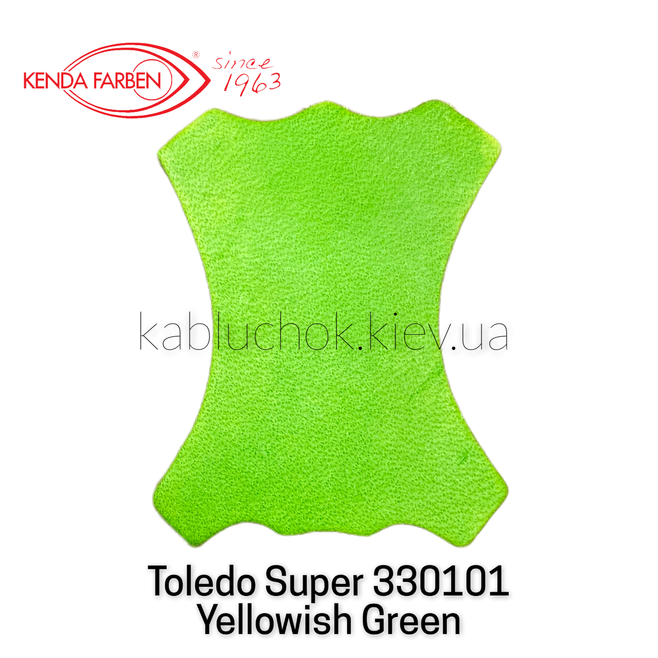 

Краска для кожи Kenda Farben TOLEDO SUPER 100/1000 мл 45 цветов 100, 330101 Yellowish Green