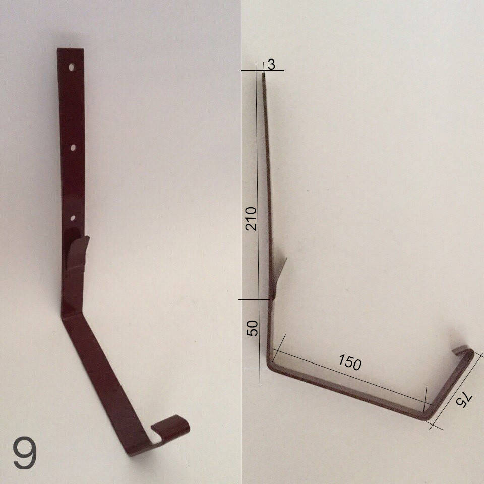 

Тримач ринви водостоку 3мм