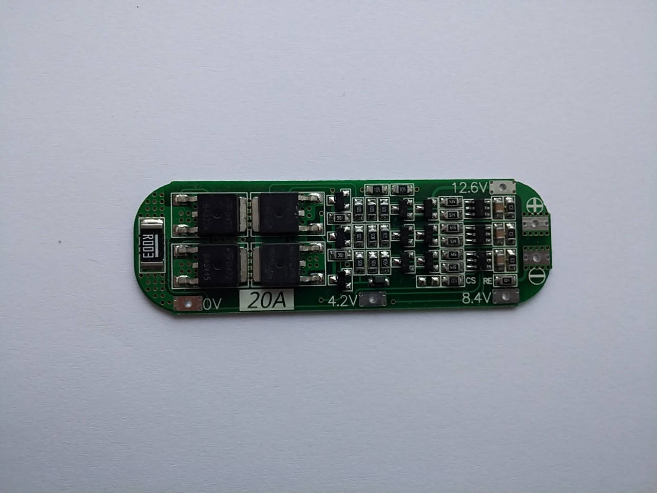 

BMS Контроллер (плата защиты,защита) 3S Li-Ion 18650 12.6V 20А