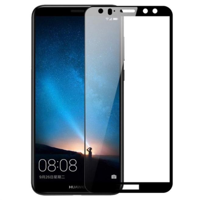

Защитное стекло 9D, 9H Полной оклейки для Huawei Mate 10 Lite, Захисне скло