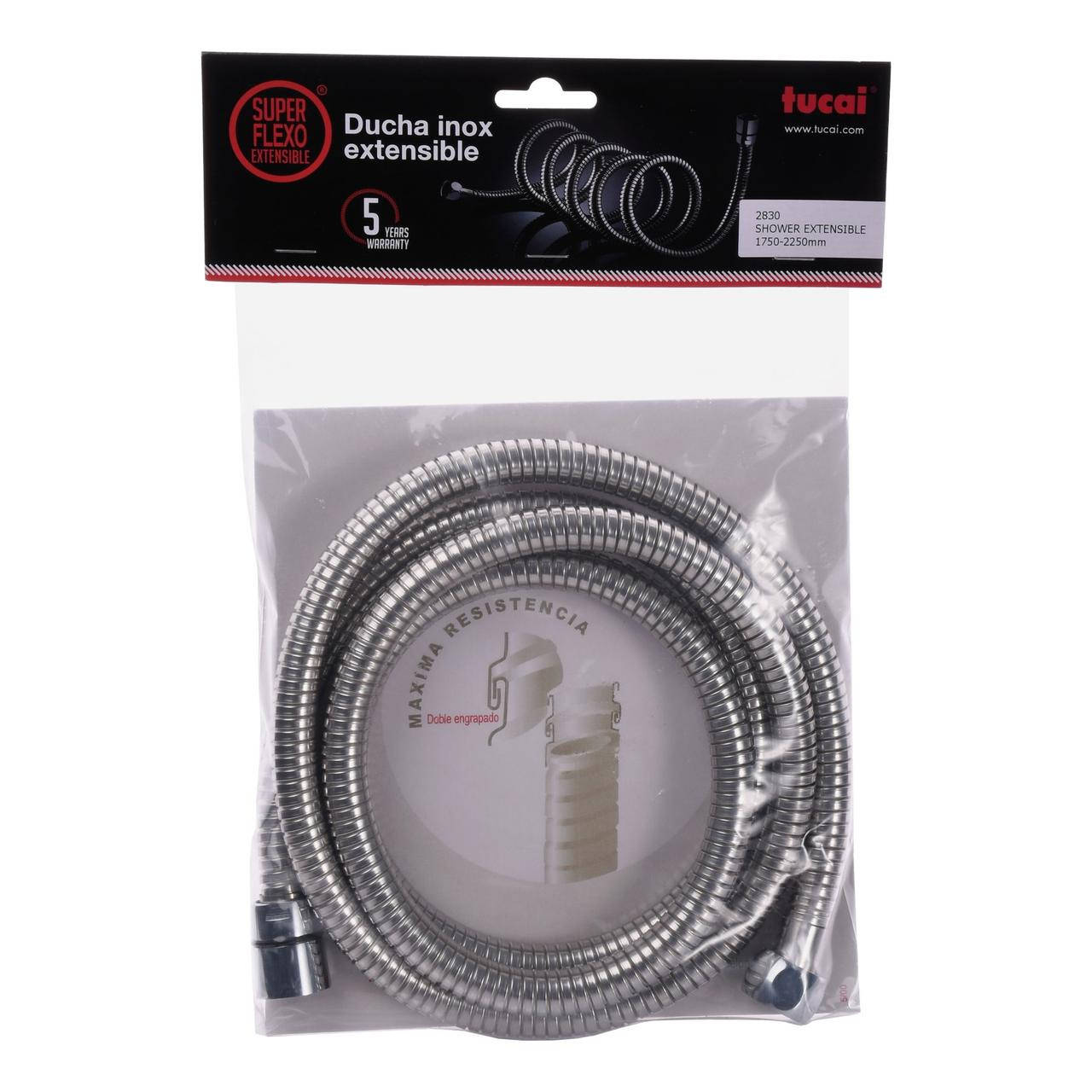 

Шланг душевой TUCAI FlexoInox Extensible 175см (2830)