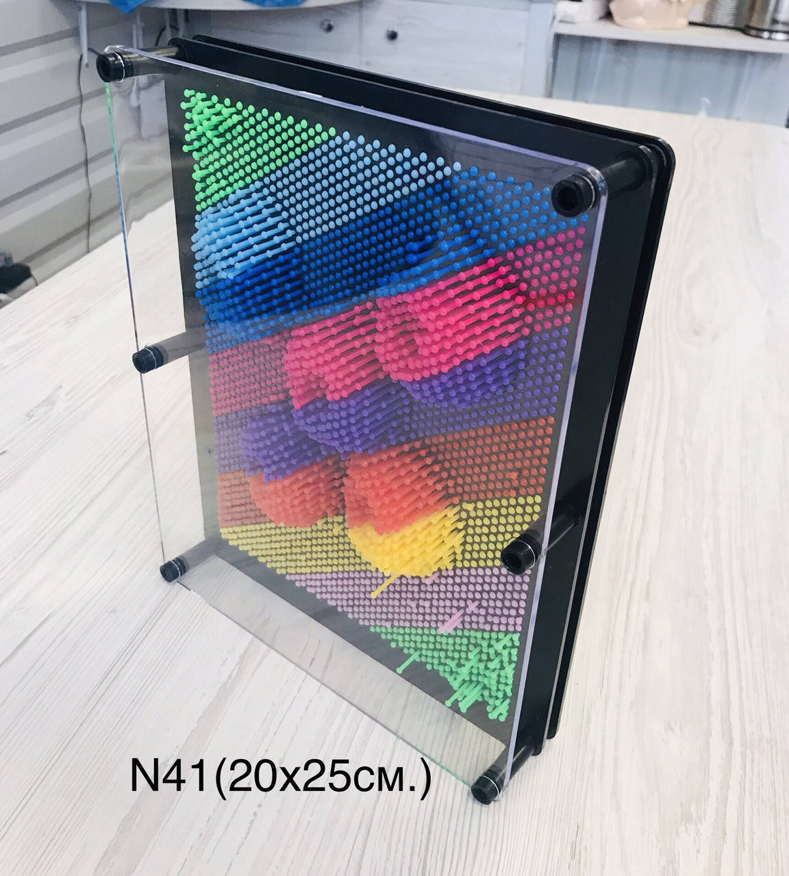 

3D игрушка Pinart Отпечаток руки 20*25 см . 3D игрушка Пин-арт Отпечаток руки