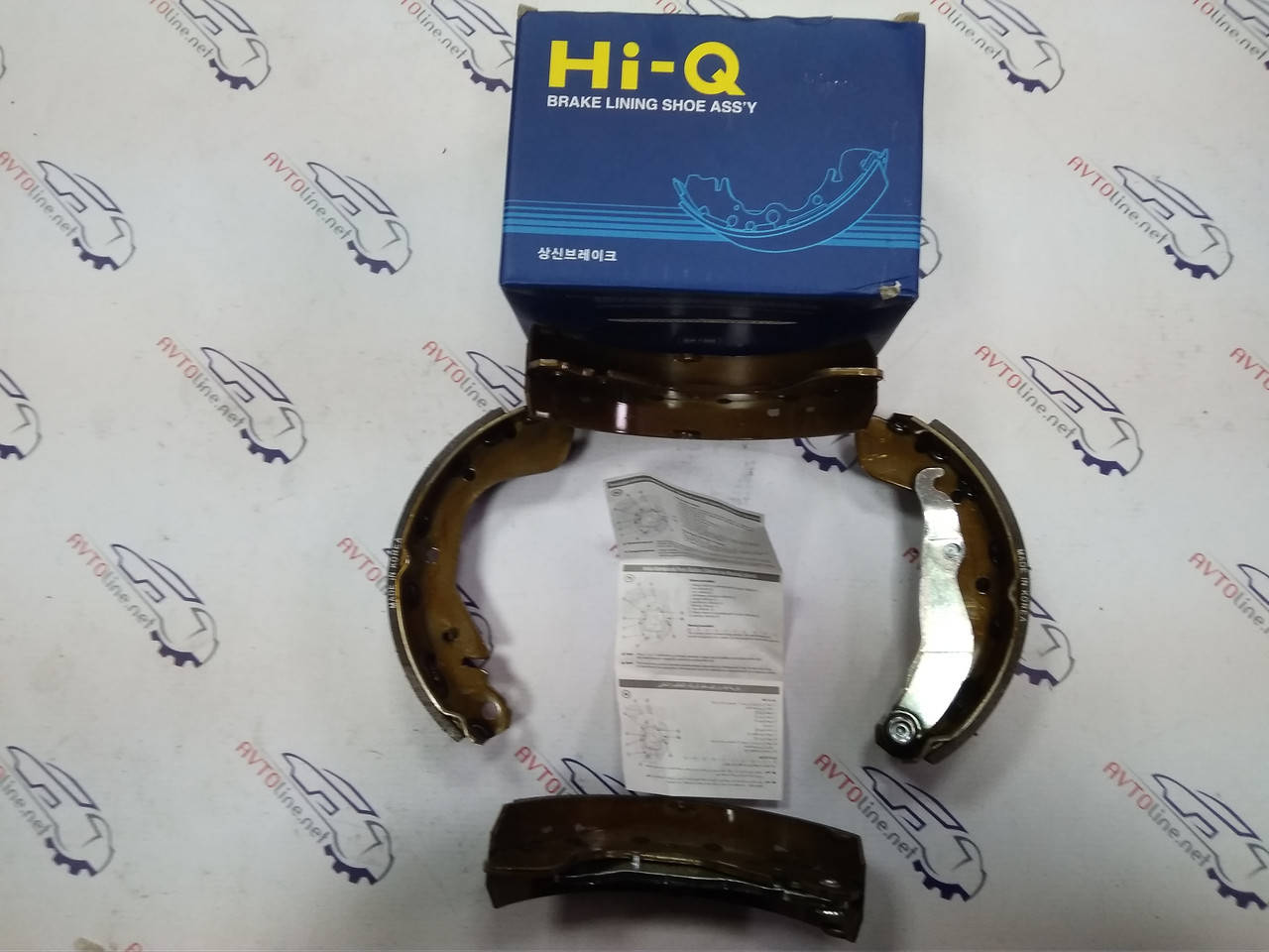 

Колодки тормозные задние Ланос, Нексия, Нубира, Эсперо; HI-Q, Корея