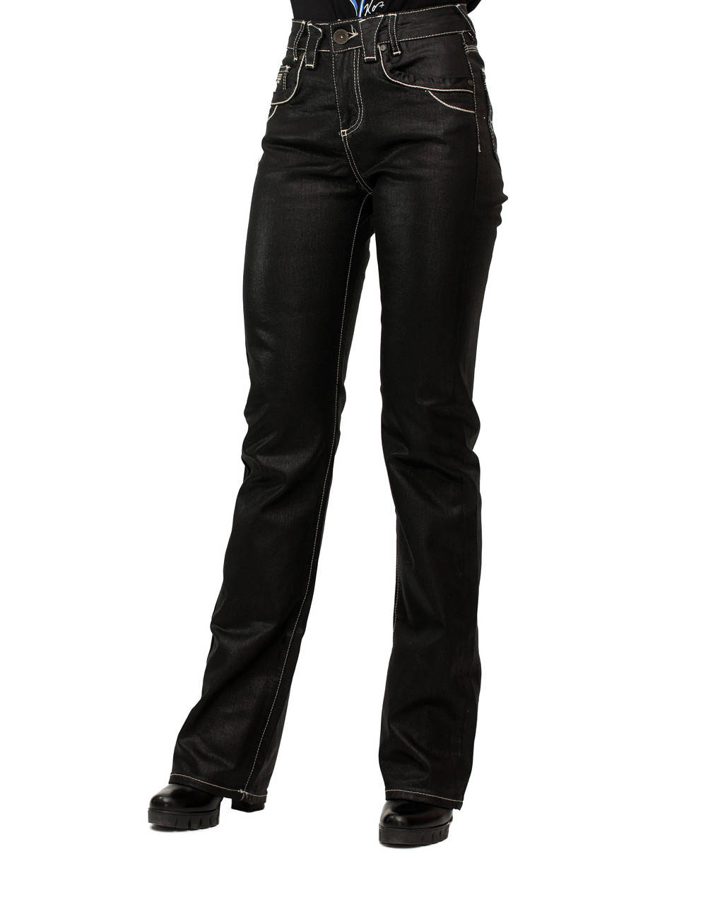 

Джинсы женские Crown Jeans модель 399 (ADL BLCK) W34 L34