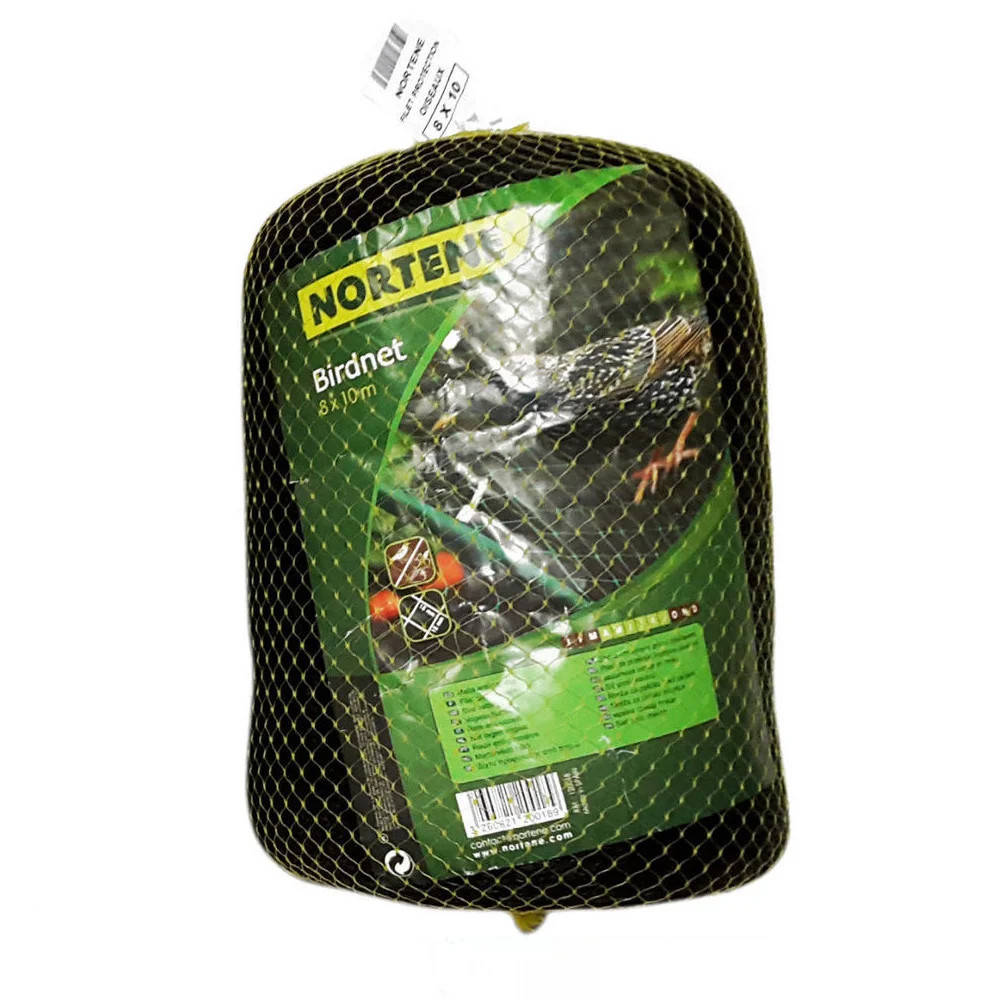 

Захисна сітка від птахів Nortene / Нортене Birdnet (Франція) 8*10 м, Зелёный