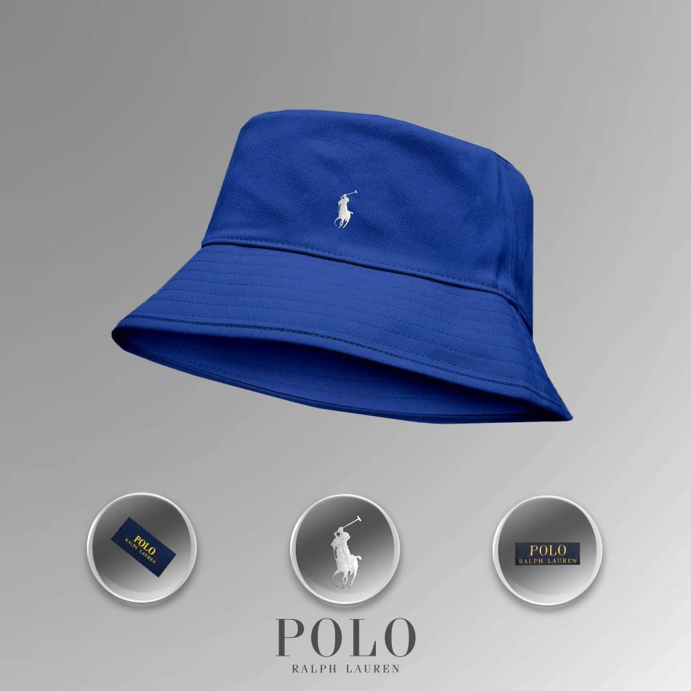 

Чоловіча Жіноча Панама Polo Ralph Lauren (Світло-синя) / Мужская Женская Панама Polo Ralph Lauren (Синяя), Синий