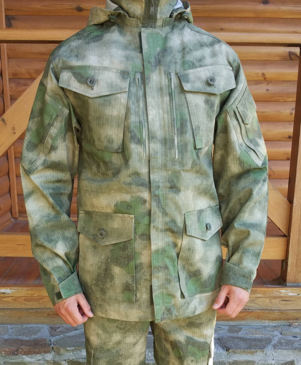 

Куртка милитари "Легион" камуфляж А-TACS FG рип-стоп