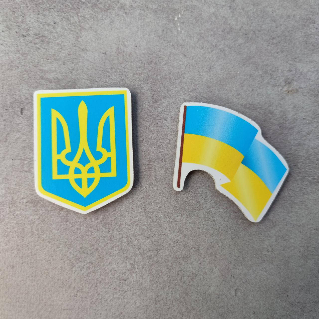 

Магниты символика Герб и флаг Украины