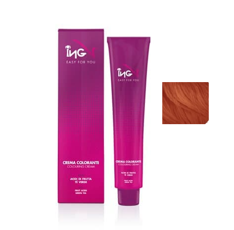 

Крем-краска для волос Ing Professional Coloring Cream With Macadamia Oil 8.44 Светло-русый медный 60 мл