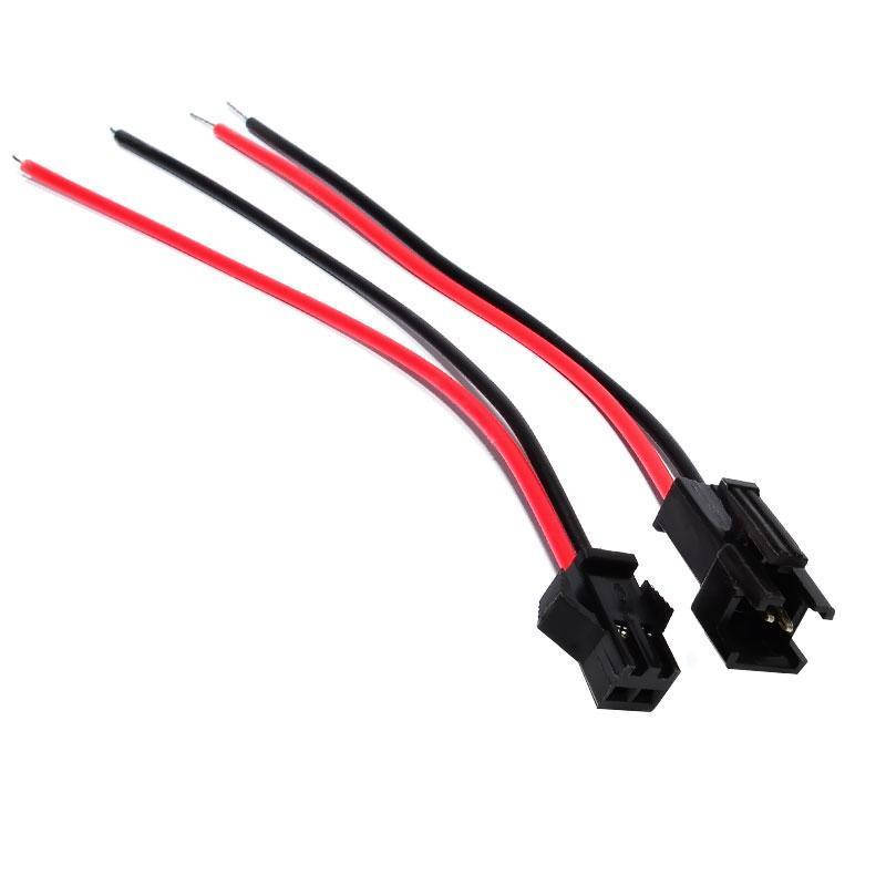 

Комплект JST SM-02V-B 2pin пара, Черный