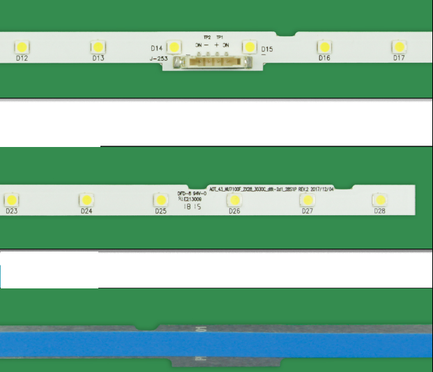 

Подсветка телевизора SAMSUNG UE43 AOT_43_NU7100F_2X28_3030C BN44-00947A