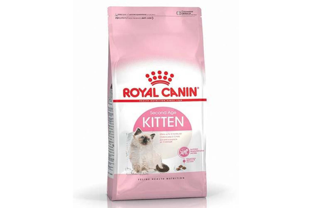 

Сухой корм для котят Royal Canin Kitten от 4 до 12 месяцев, 400 г.
