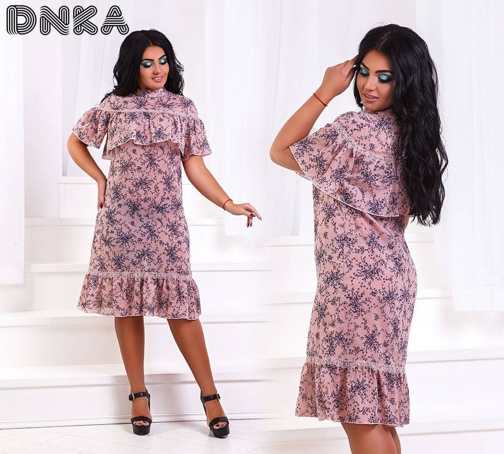 

Платье женское лён жатка размеры: 50-54 "LARA-3" недорого от прямого поставщика