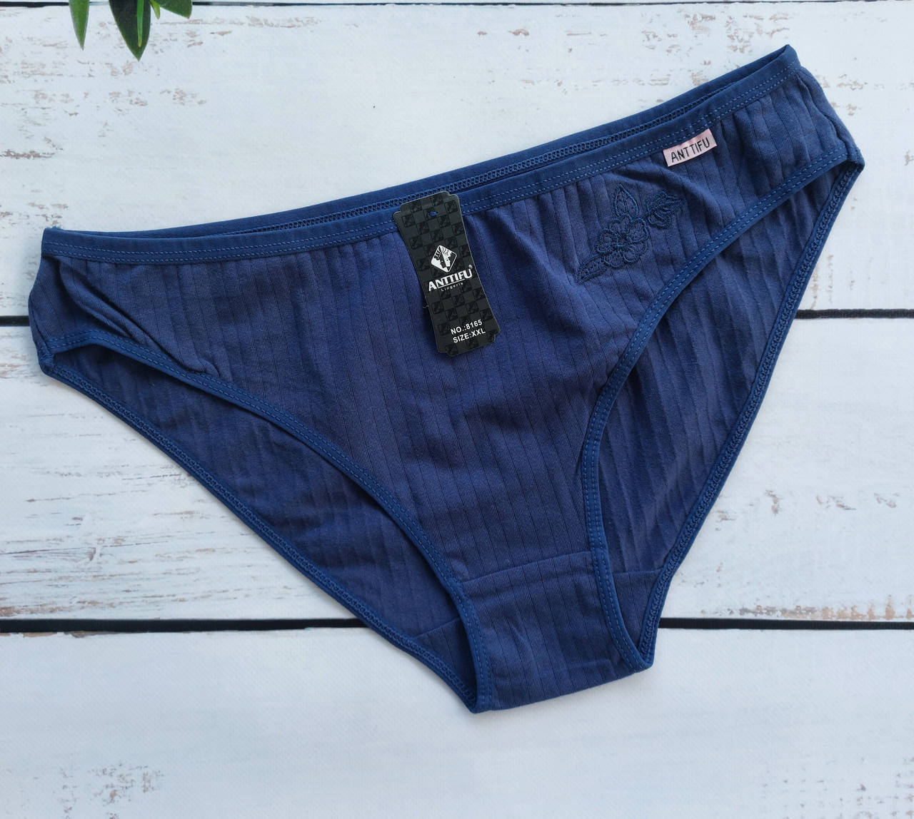 

Трусы слипы хлопок Anttifu L/XL/2XL Blue 46, Синий