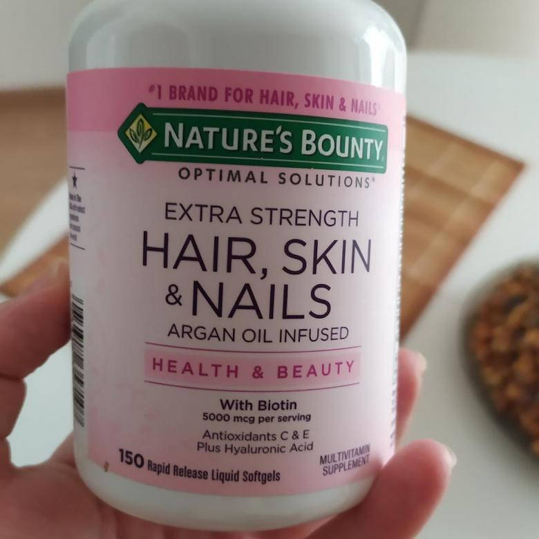 

Комплекс витаминов 150 капсул для Кожи, Ногтей и Волос, Nature's Bounty