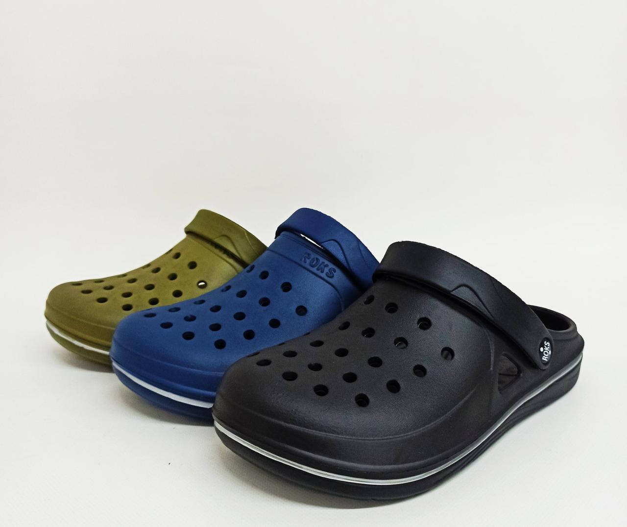

Мужские летние кроксы фабрики "ROCSOL", (41-45рр), код 755