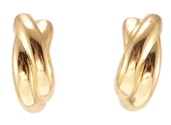 

Серьги Xuping Позолота 18K гвоздики (пусеты) "Дуги сплетенные"