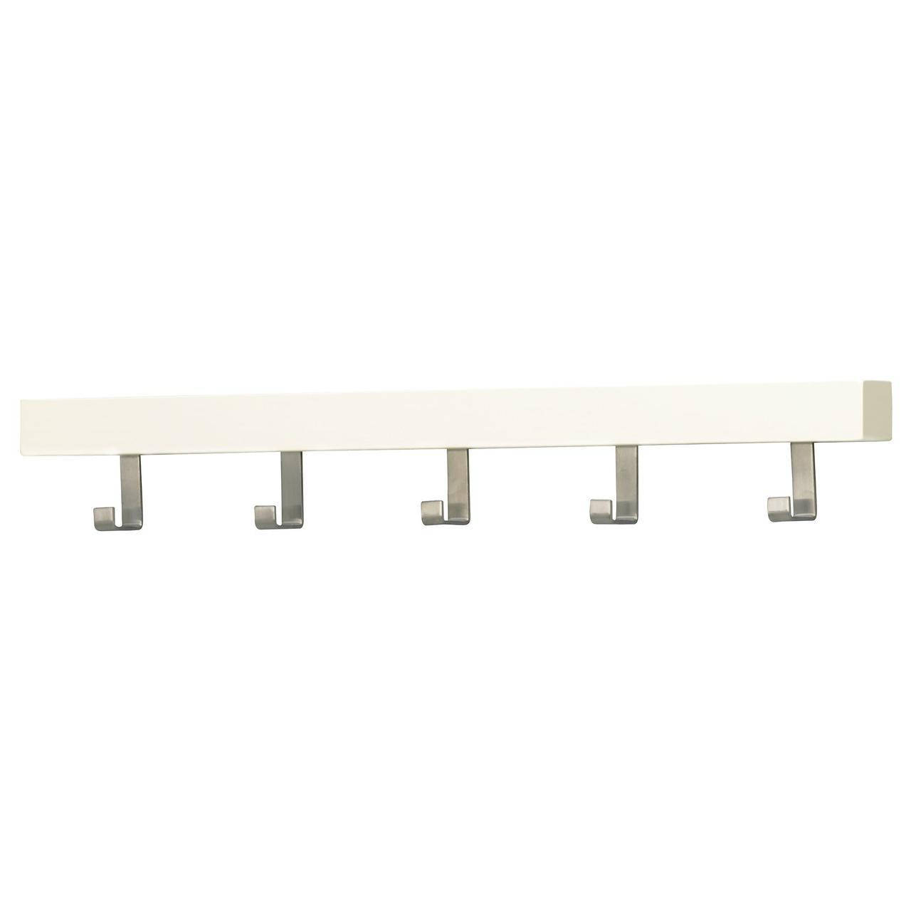 

IKEA TJUSIG (702.426.56) Вешалка для двери/стены, белая, Белый