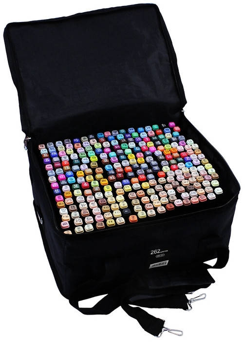 

Набор профессиональных маркеров для рисования 262 шт, Разные цвета