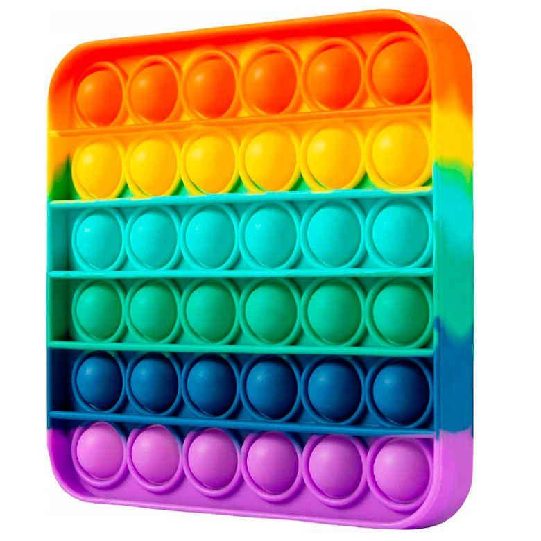 

Сенсорная игрушка Антистресс Pop It Квадрат