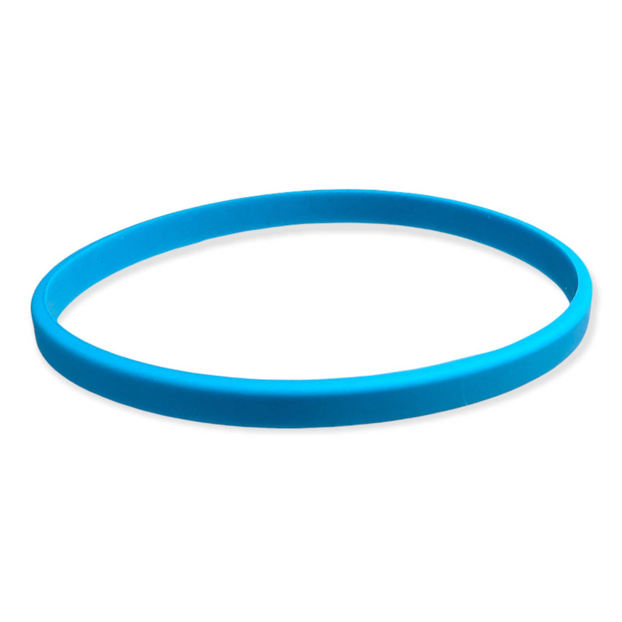 

Силиконовый браслет 5 мм 6.5, Cyan