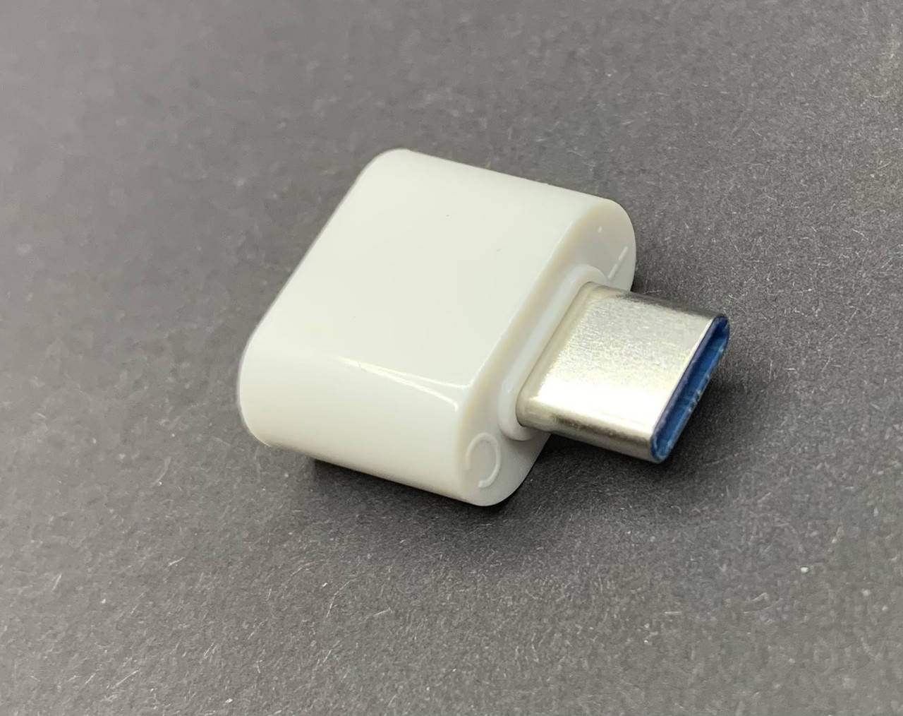 

Переходник Type-C на флешку USB адаптер с корпусом белый