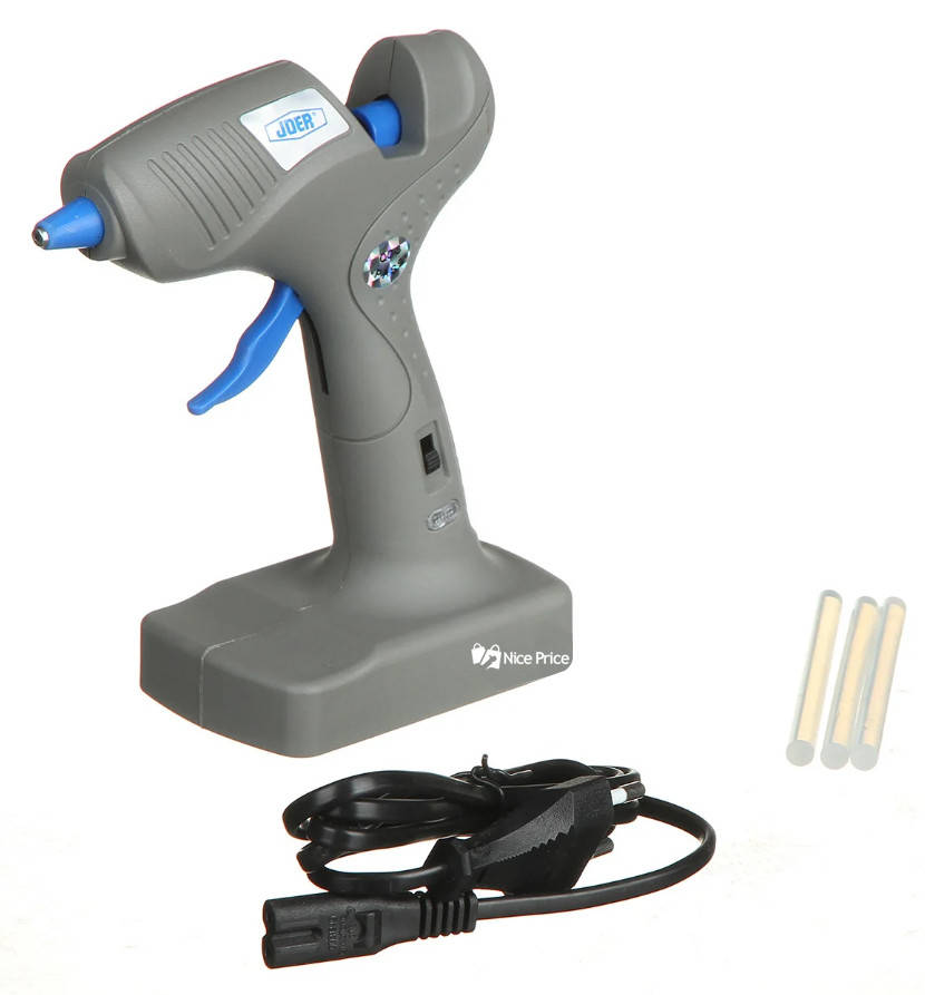 

Клеевой пистолет для силиконового клея JDER 2 в 1 S-609 Grey (5456)