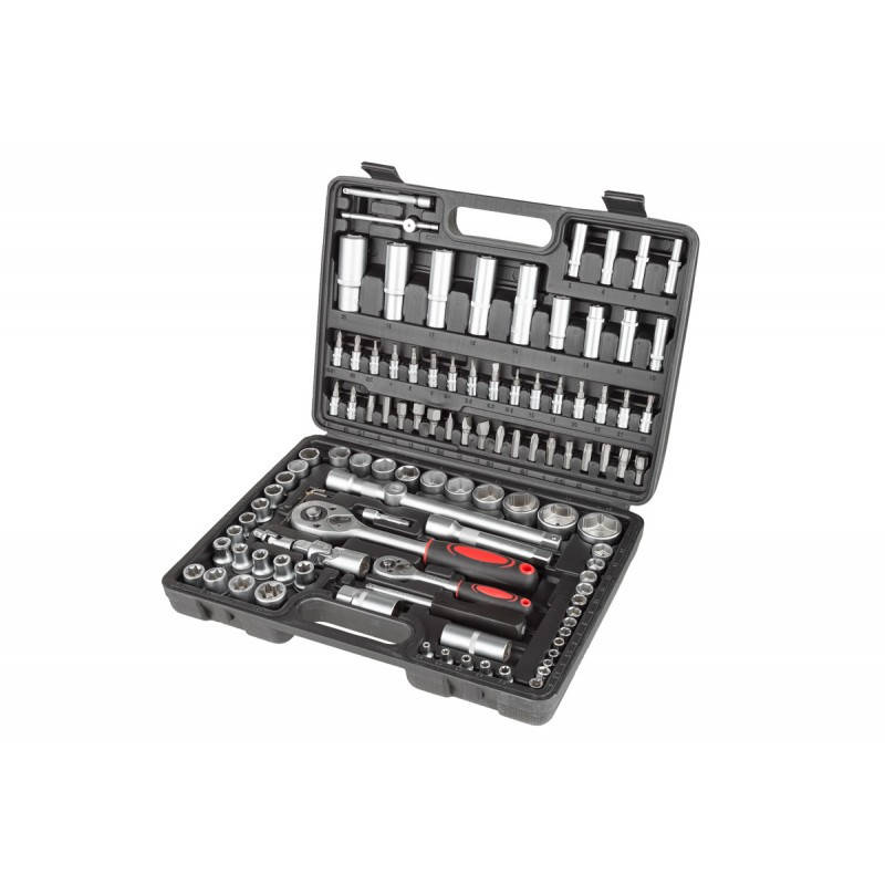

Набор инструмента LEX 1/4", 1/2", 108 предметов CrV(LX108)