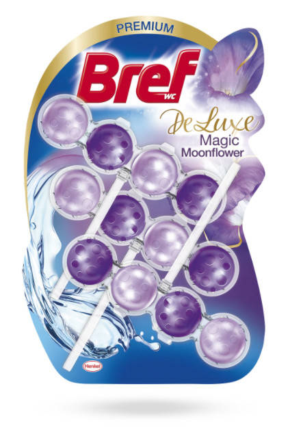 

Туалетный блок Bref De Luxe Чарующий лунный цветок 3*50 г