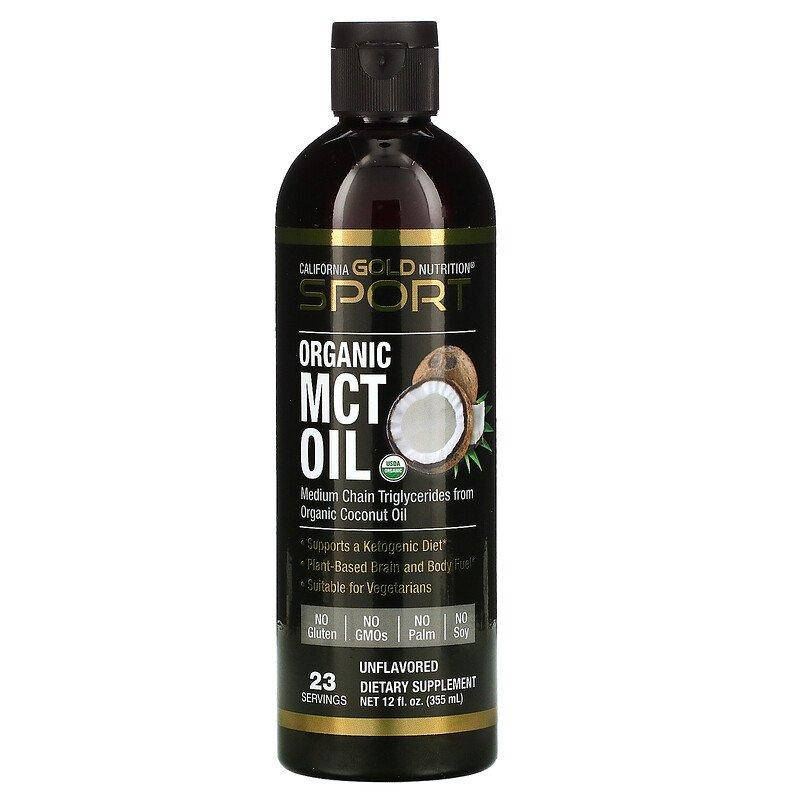 

California Gold Nutrition, органическое масло MCT, 355 мл (12 жидк. унций)