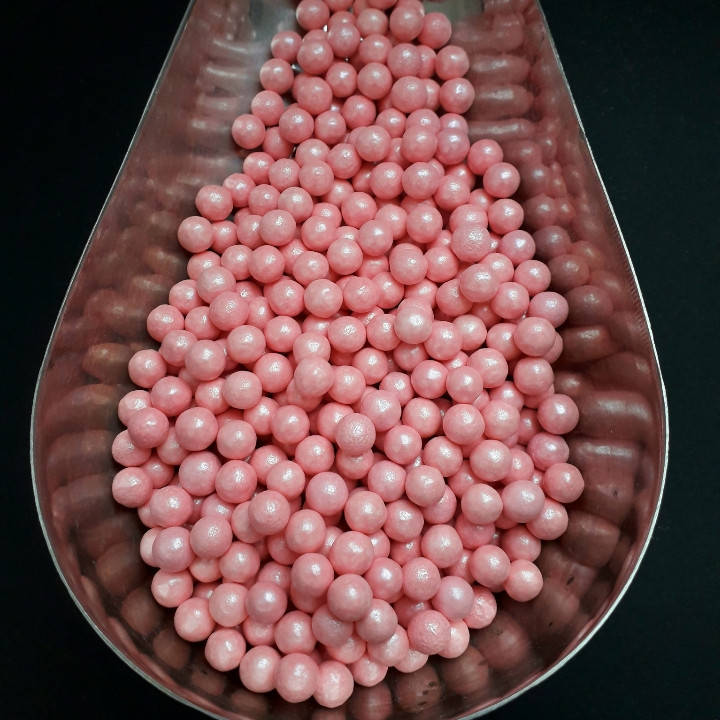 

Кондитерская посыпка для декора Жемчужина розовая 100, Розовый