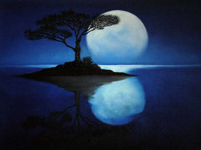 

Алмазная мозаика "Полнолуние в саванне", 30*40см, на подрамнике , в кор. 41*31*2,5см