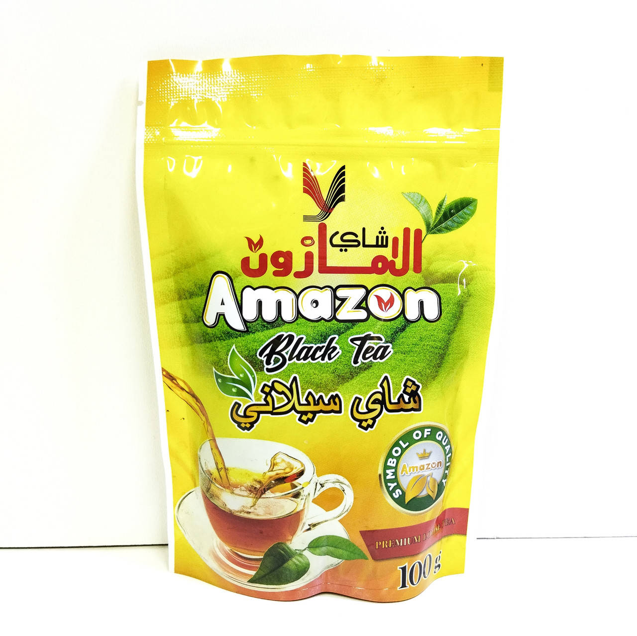 

Гранулированный черный чай Amazon. ОАЭ