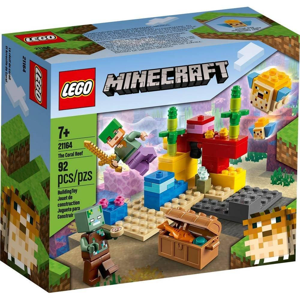 

Lego Minecraft Кораловий риф 21164, Разные цвета