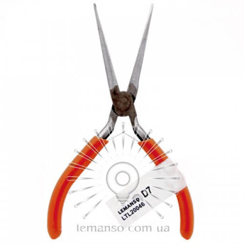 

Круглогубцы с длинными губками LEMANSO 5" LTL20046 оранжевые