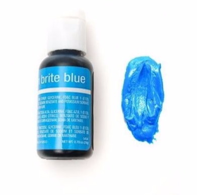 

Гелевый краситель Chefmaster Голубой неоновый Neon Brite Blue 20г