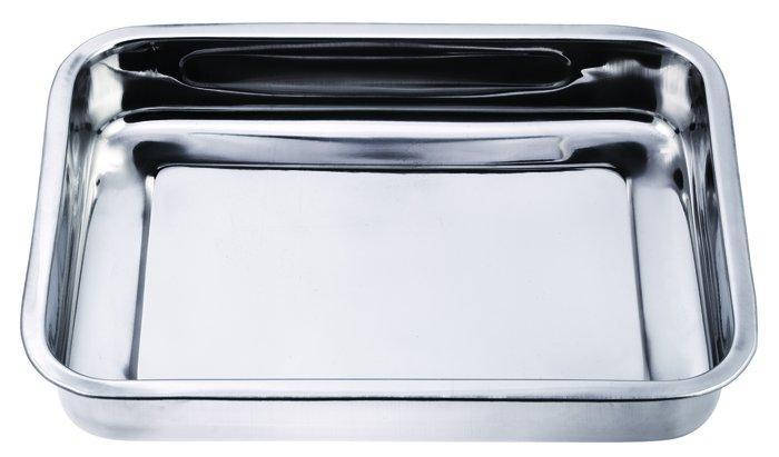 

Противень прямоугольный, нержавеющая сталь 38.5*29.0*6 см