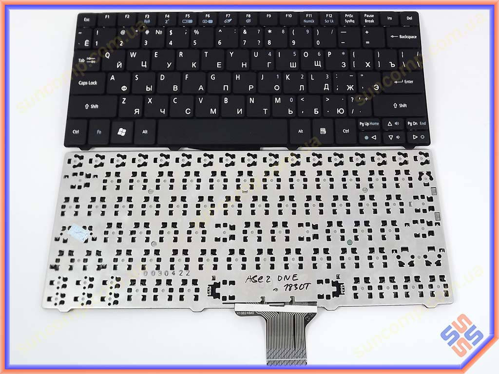 

Клавиатура для ACER Aspire One 721, 722, 751H, 752, 753 Timeline 1810T, 1820PTZ, 1825PT, 1830T, 1410, 1420P,, Черный