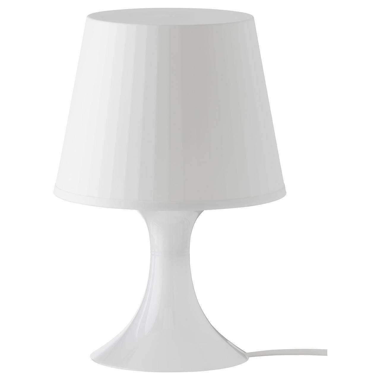 

IKEA LAMPAN (200.469.88) Настольная лампа белого цвета, Белый