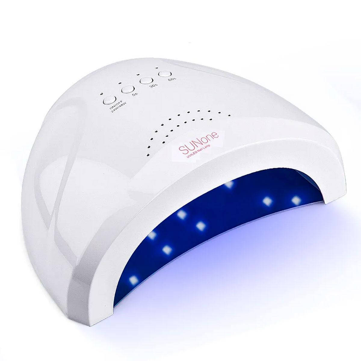 

Лампа для маникюра UV-LED SUN One Professional, 48 Вт, Белый