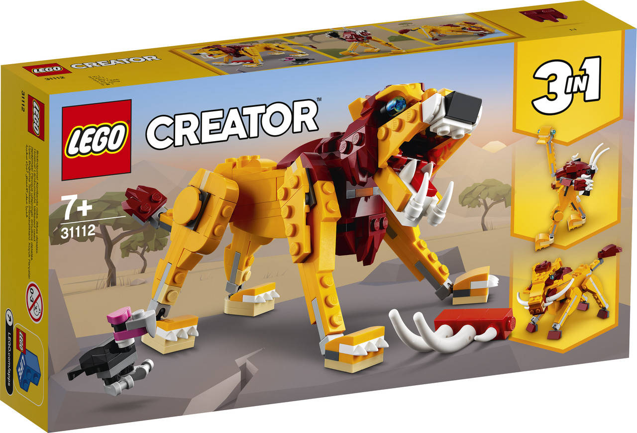 

LEGO ЛЕГО Creator 3-in-1 Лев 31112
