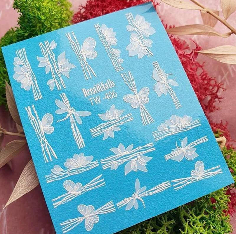 

Слайд DreamNails ТW-406.