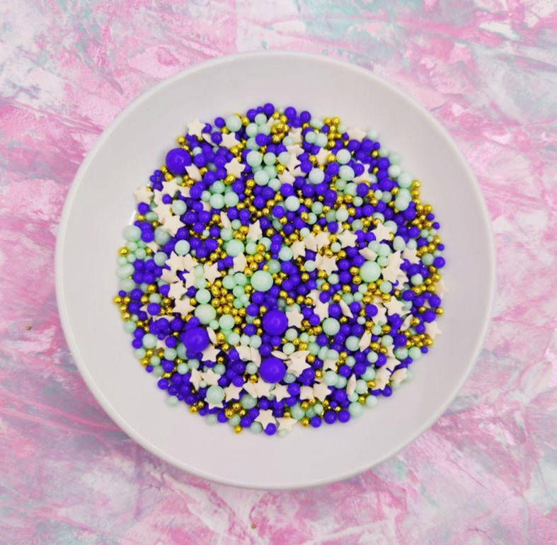 

Посыпка Микс Звездный ультрамарин 10 г