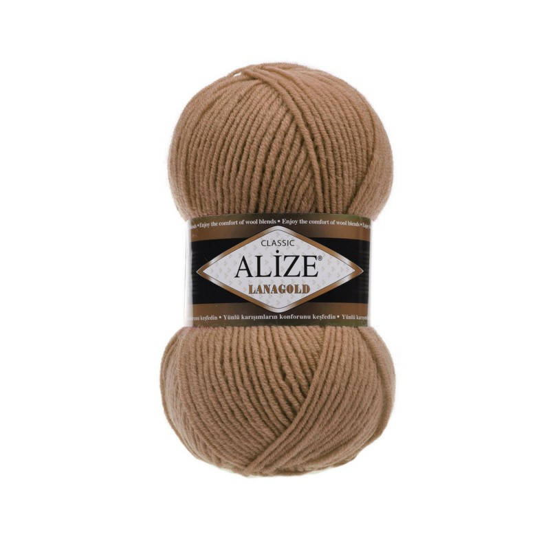 

Alize lanagold 466 темно-бежевый