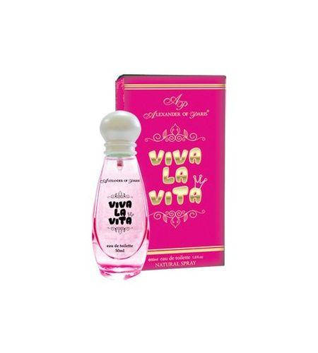 

Туалетная вода женская Alexander of Paris Viva la Vita, Александр оф Париж 50мл