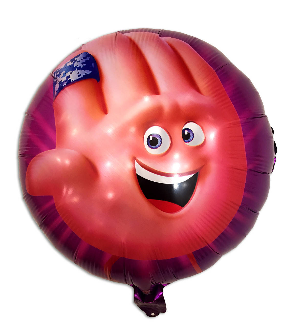 

Шар фольгированный круглый Эмоджи "Дай пять" (Китай), Разные цвета