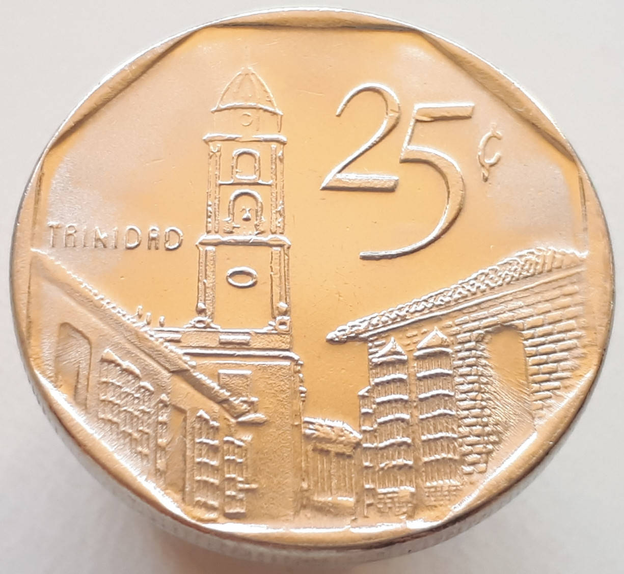 

Куба 25 сентаво 2008